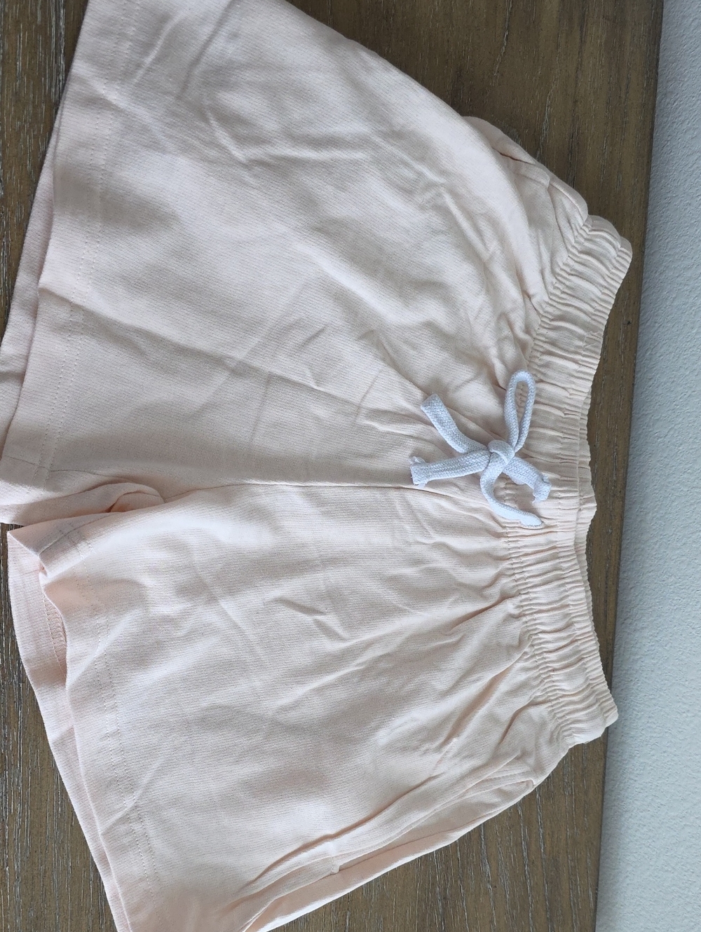 Essentials Cream Women's Athletic Pull-On Shorts